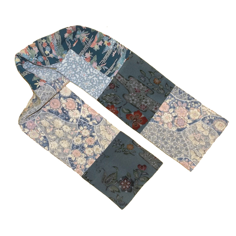 BLUES KIMONO SILK SCARF