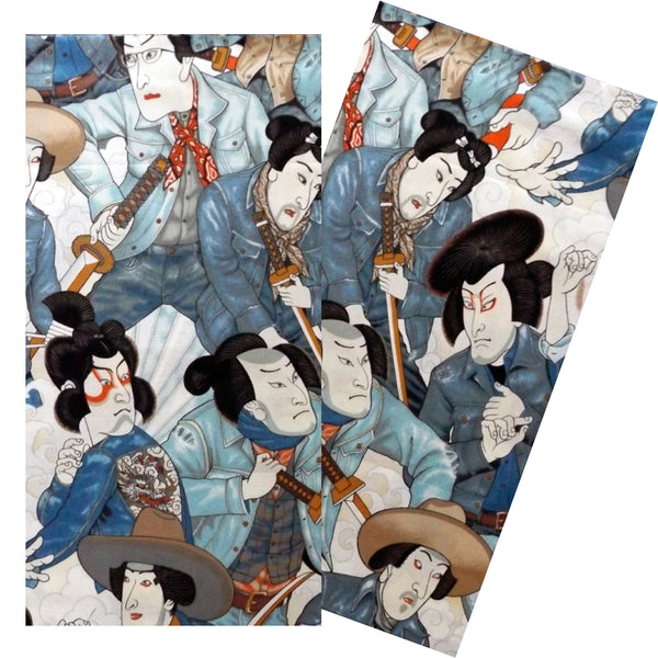 DENIM SAMURAI NAPKIN SET