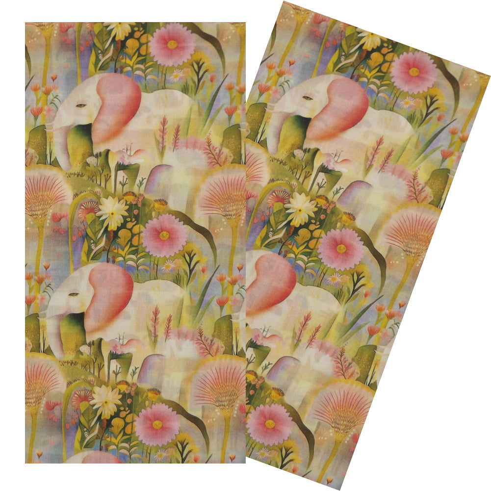 PINK ELEPHANTS NAPKIN SET