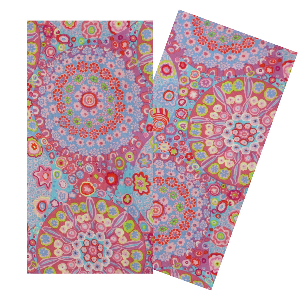 PINK & BLUE MILLEFLEUR NAPKIN SET