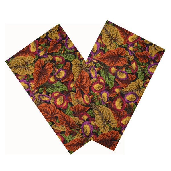 TRUMPET FLORAL NAPKIN SET