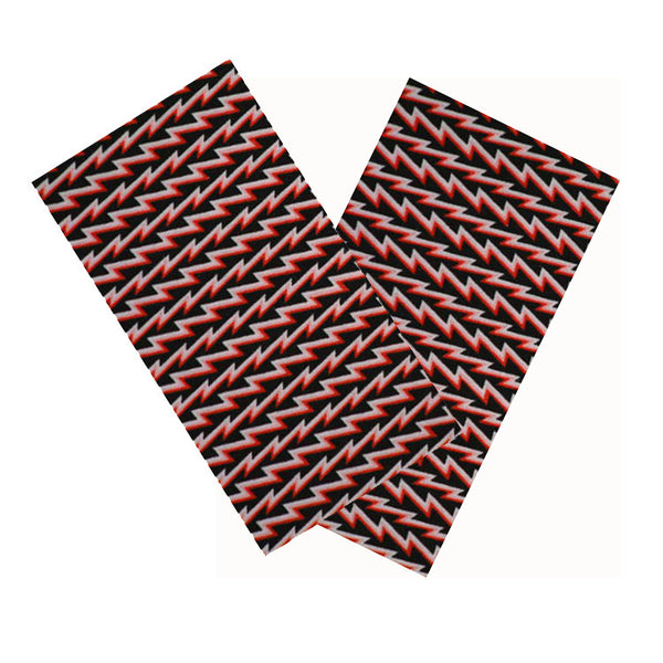 PINK & BLACK ZIGZAG NAPKIN SET